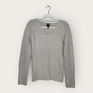 EUC | Eileen Fisher | Pullover Knitted Sweater | Beige | Medium